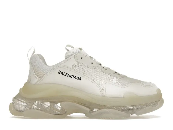 Balenciaga Triple S Clear Sole White