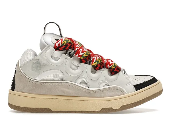 Lanvin Leather Curb White Ivory