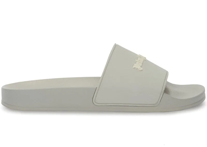 Palm Angels Logo Slide Grey