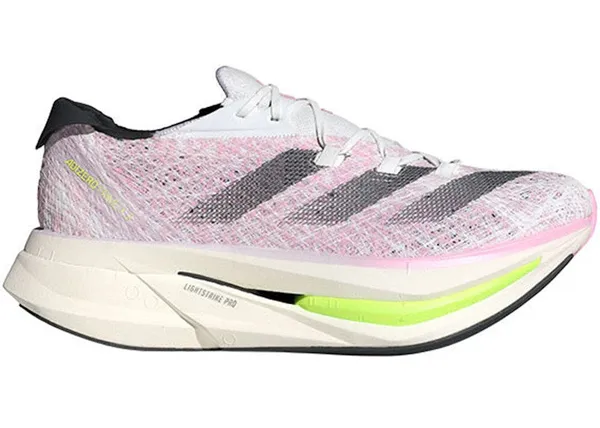 adidas Adizero Prime X 2.0 Strung Cloud White Pink Spark