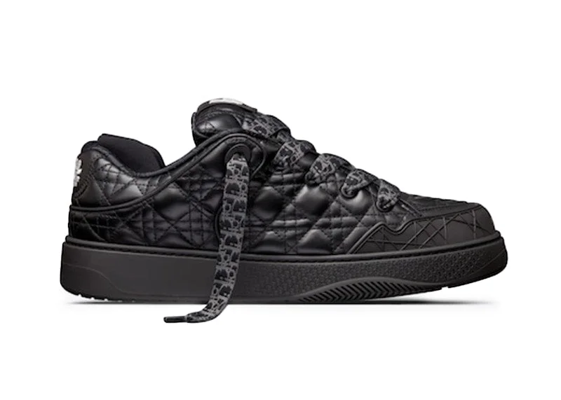 Dior B9S Skater ERL Black Quilted Cannage Calfskin