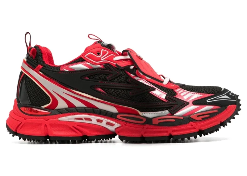 OFF-WHITE Be Right Back Black Red