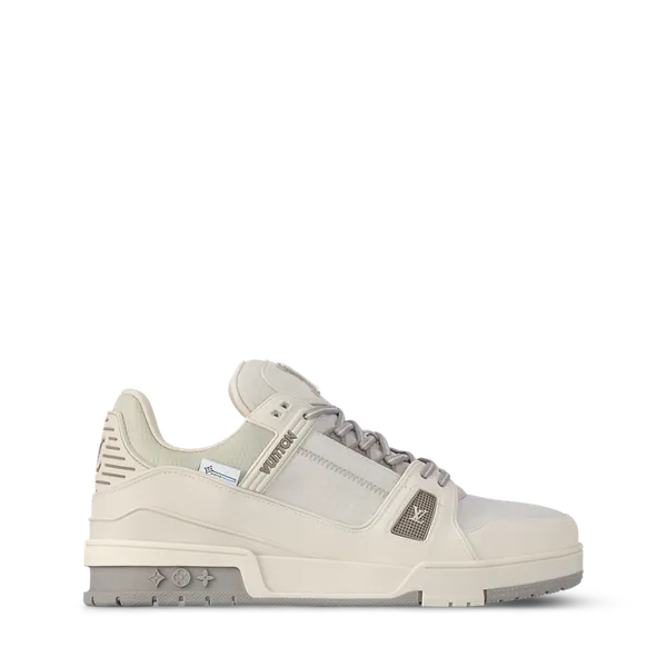 Louis Vuitton LV Trainer Sneaker Grey color