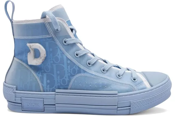 Dior B23 High Top Daniel Arsham Light Blue