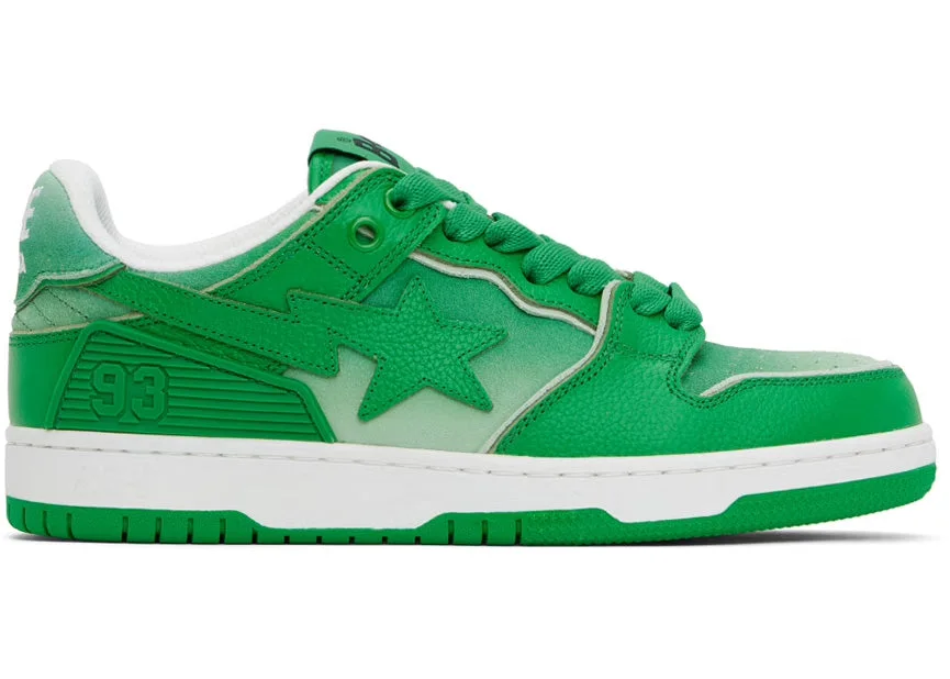 BAPE A Bathing Ape Sk8 Sta #4 Green