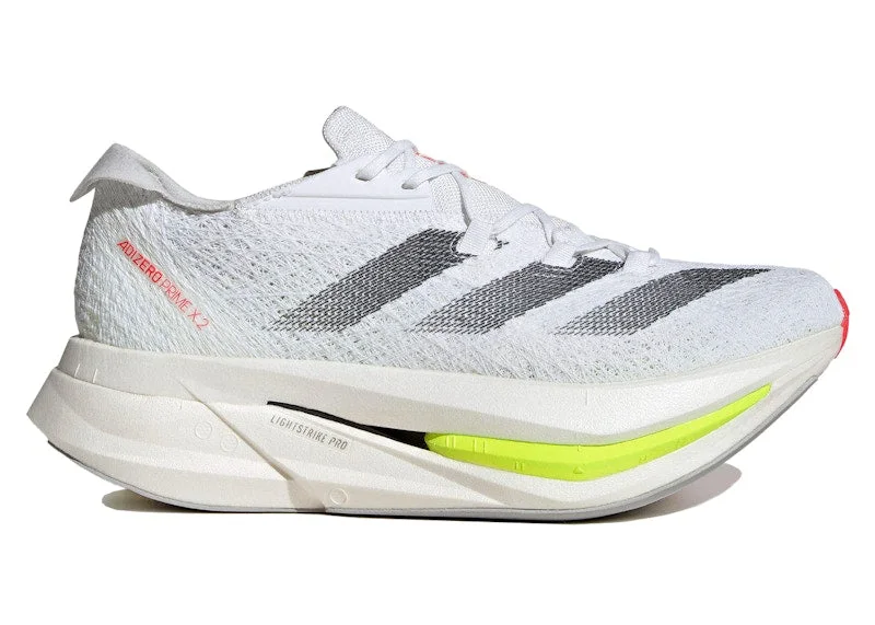 adidas Adizero Prime X 2.0 Strung White Black Lucid Red