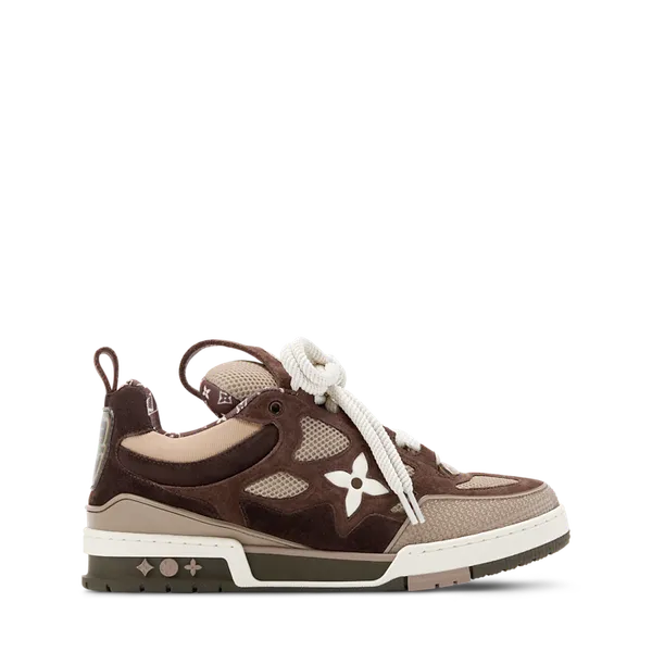 Louis Vuitton LV Skate Monogram Flowers Brown