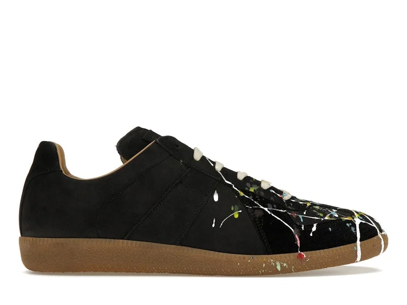 Maison Margiela Paint Replica German Army Trainer (GAT) Black