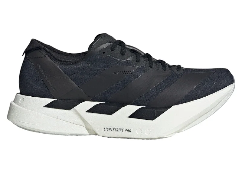 adidas Adizero Adios Pro 4 Core Black Grey Five