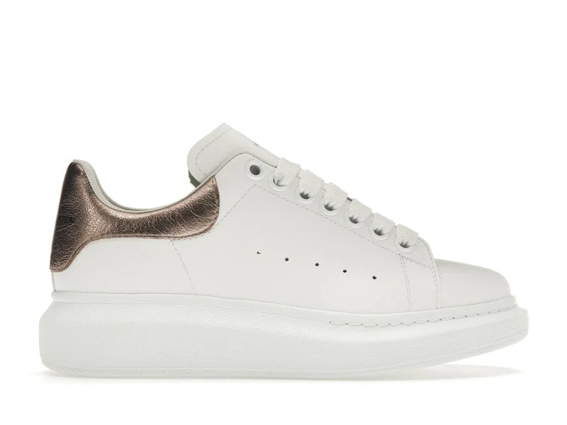 Alexander McQueen Oversized White Rose Gold
