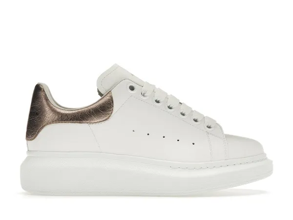 Alexander McQueen Oversized White Rose Gold