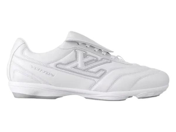 Louis Vuitton White Grey Louis Vuitton LV Footprint Soccer White/Grey