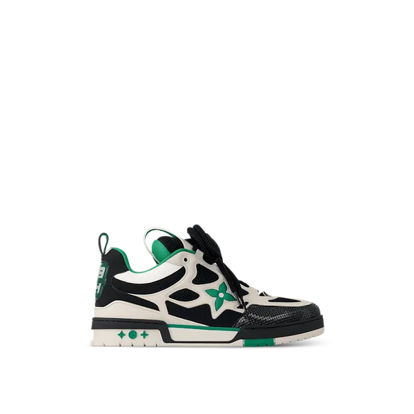 Louis Vuitton LV Skate Sneaker Green White black