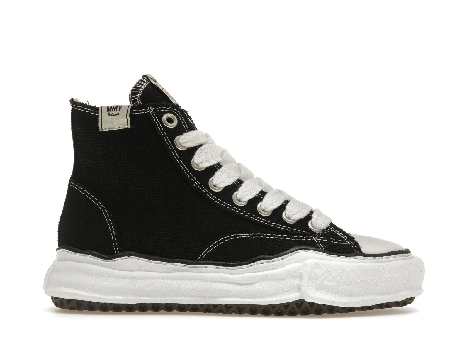 Maison Mihara Yasuhiro Peterson OG Sole Canvas High Black