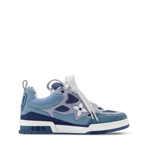 Louis Vuitton LV Skate Monogram Flowers Blue