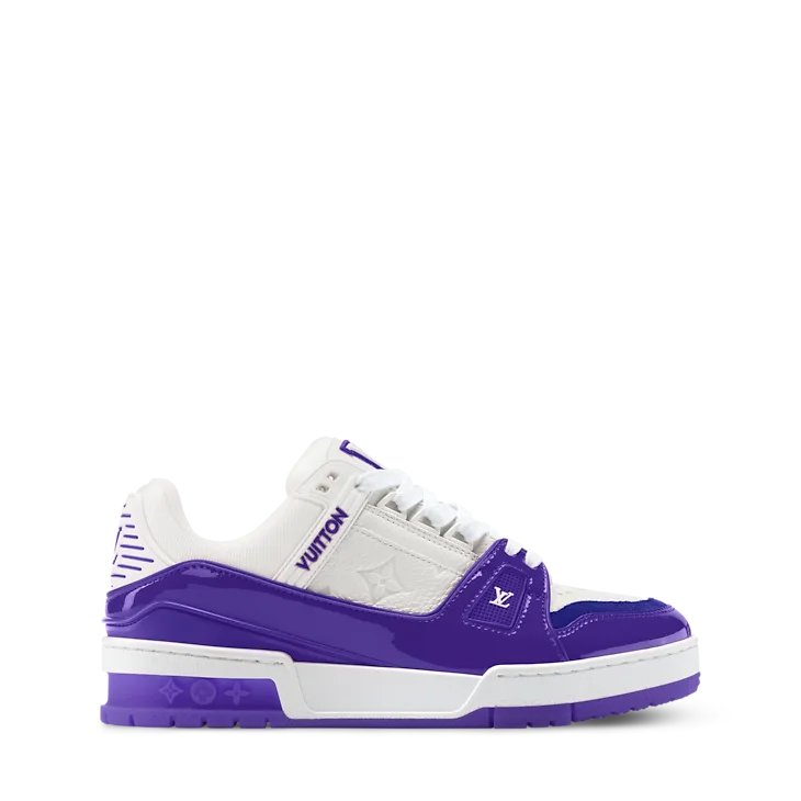 Louis Vuitton LV Trainer Sneaker Purple