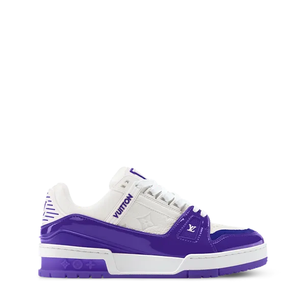 Louis Vuitton LV Trainer Sneaker Purple