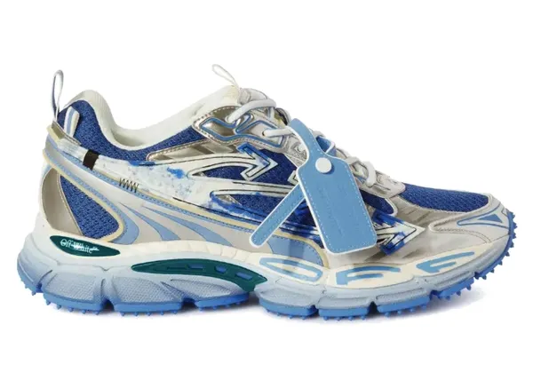 OFF-WHITE Be Right Back Silver Blue