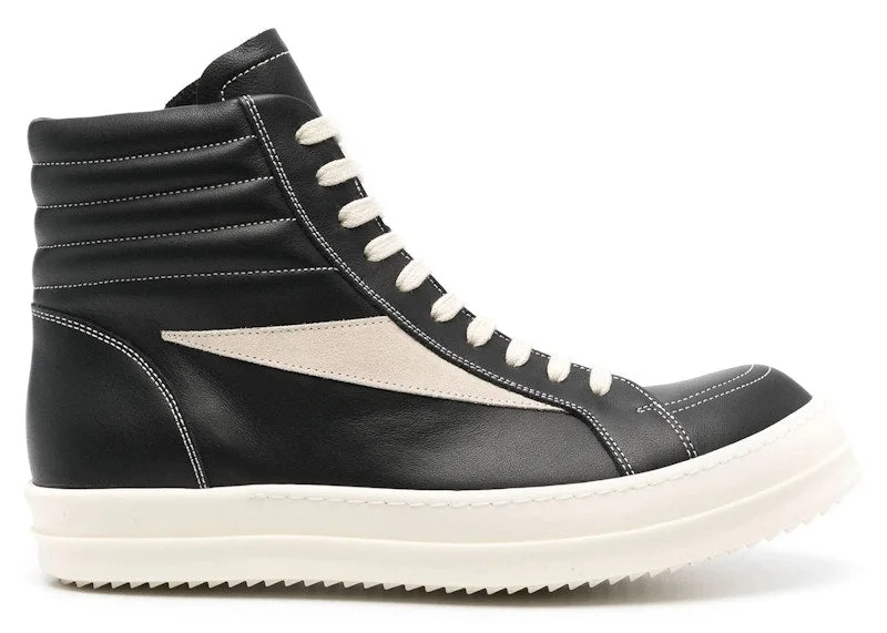 Rick Owens Porterville Vintage High Black Milk