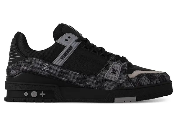 Louis Vuitton LV Trainer Black Damier Denim