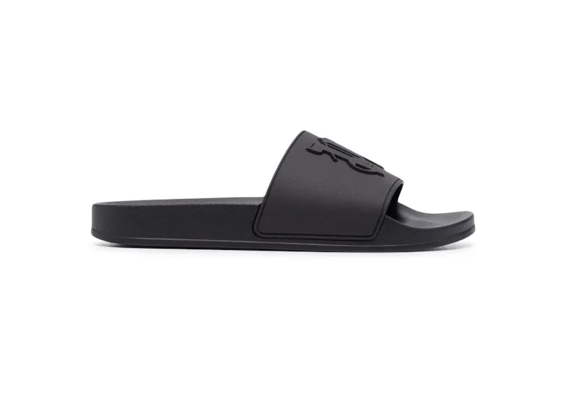Palm Angels PA Logo Slides Black