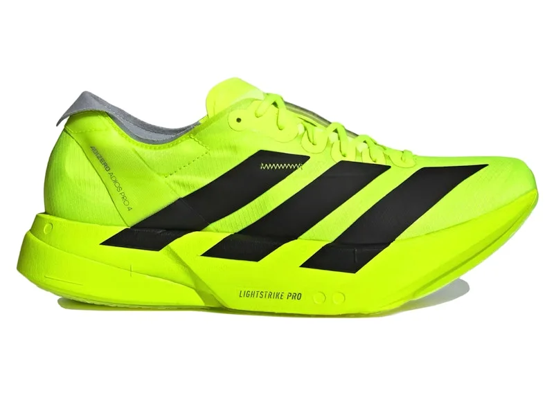adidas Adizero Adios Pro 4 Lucid Lemon Black