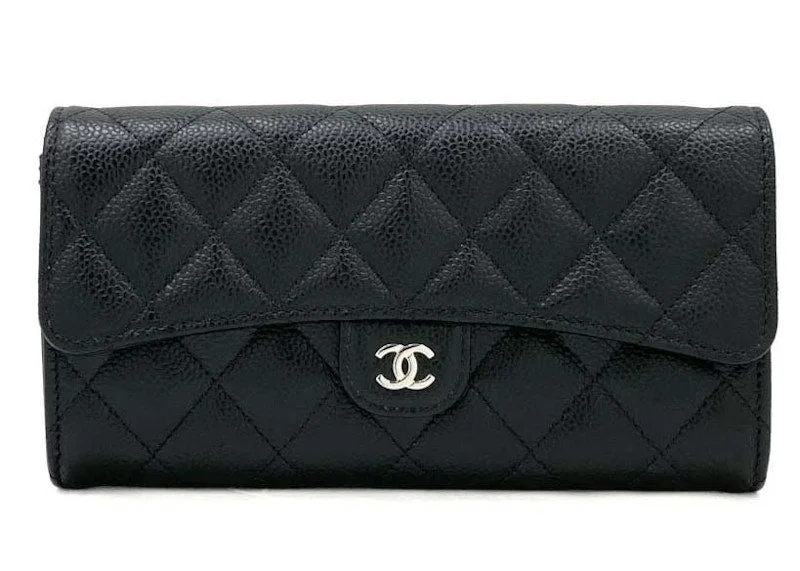 Chanel Classic Flap Long Wallet Black