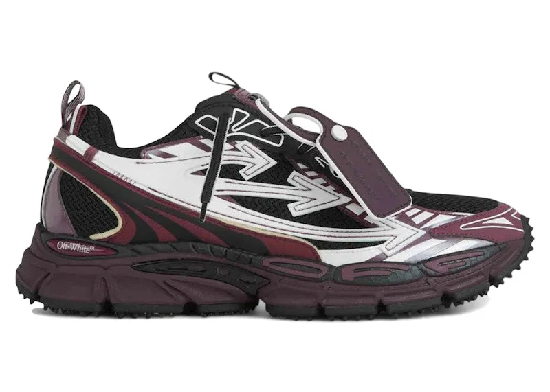 OFF-WHITE Be Right Back Burgundy