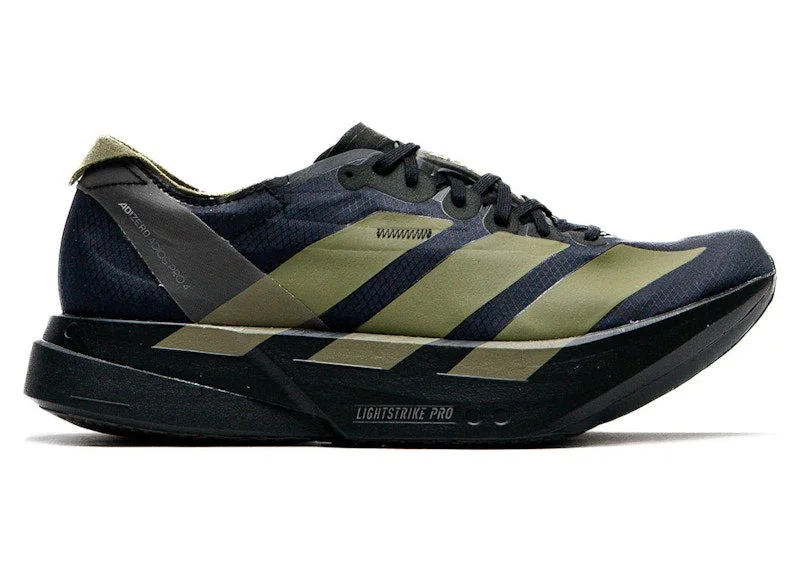adidas Adizero Adios Pro 4 Black Focus Olive