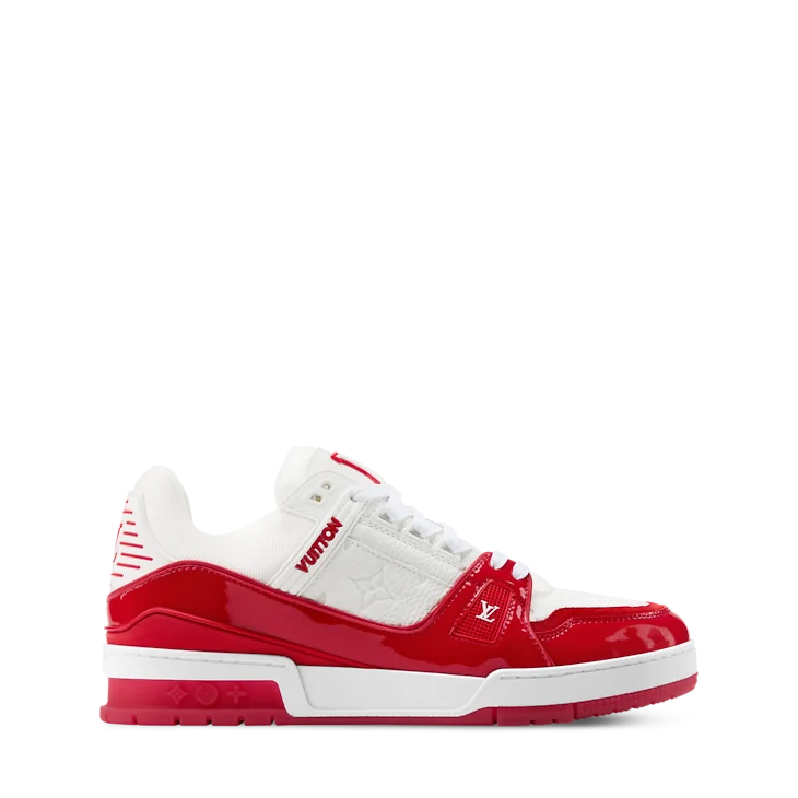 Louis Vuitton LV Trainer Sneaker Red