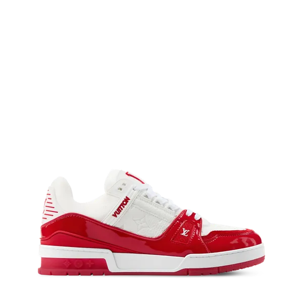 Louis Vuitton LV Trainer Sneaker Red