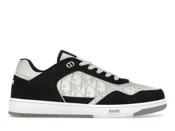 Dior B27 Low White Black Denim