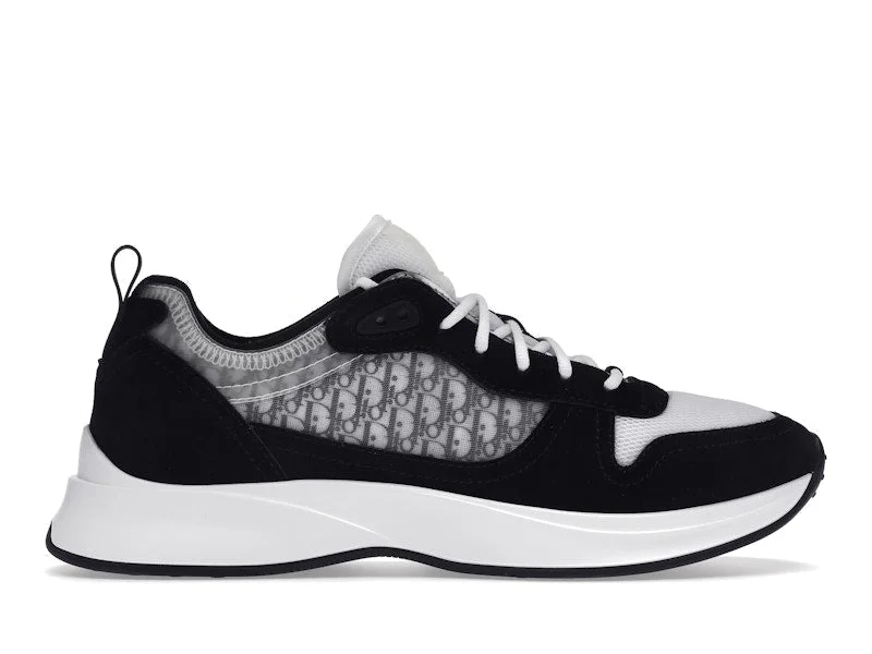 Dior B25 Oblique Runner Sneaker Black Suede