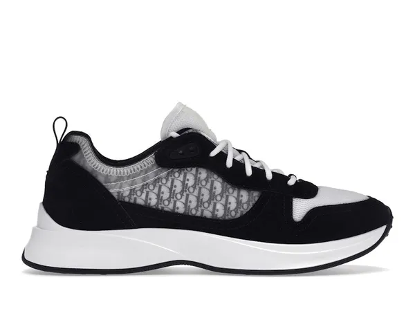 Dior B25 Oblique Runner Sneaker Black Suede