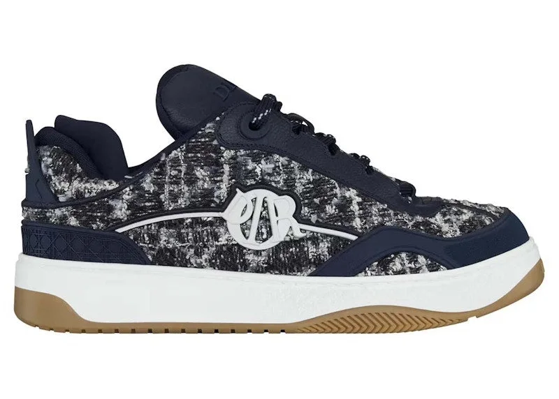 Dior B9S Skater Tweed Navy Blue