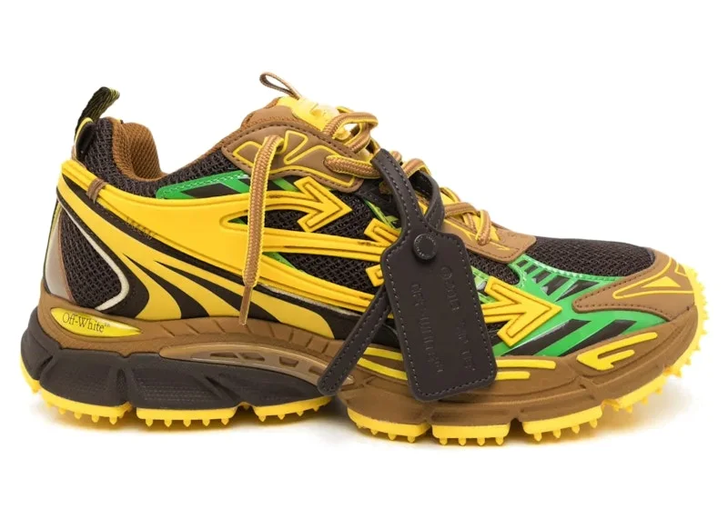 OFF-WHITE Be Right Back Brown Yellow