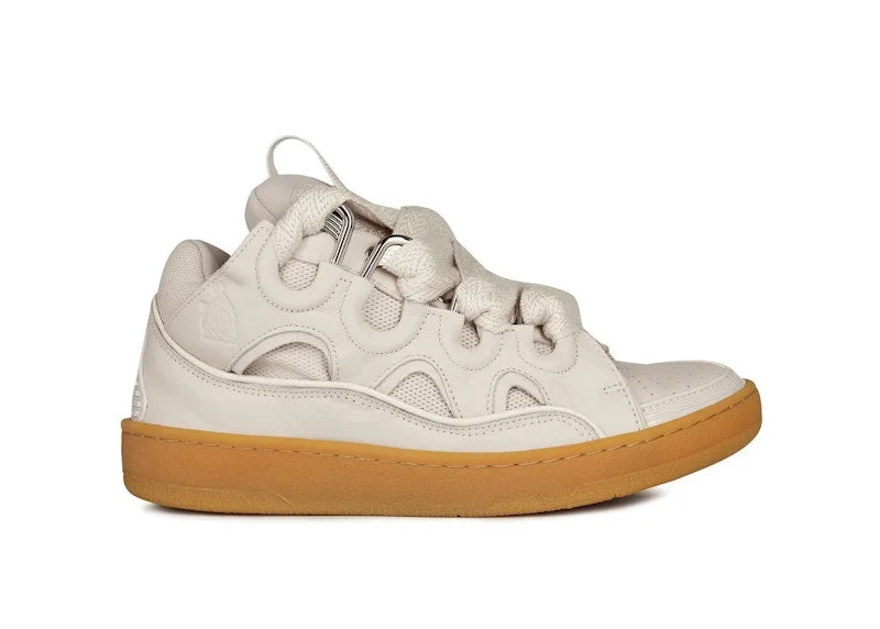 Lanvin Curb Sneaker Chalk