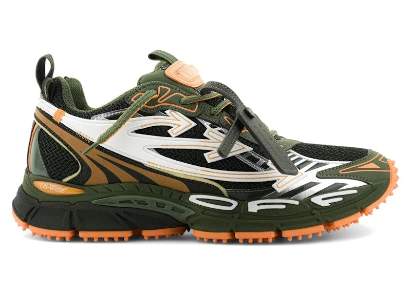 OFF-WHITE Be Right Back Military Green Peach